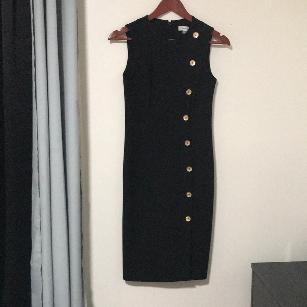 Calvin Klein black dress, size 2 - Picture 1 of 5